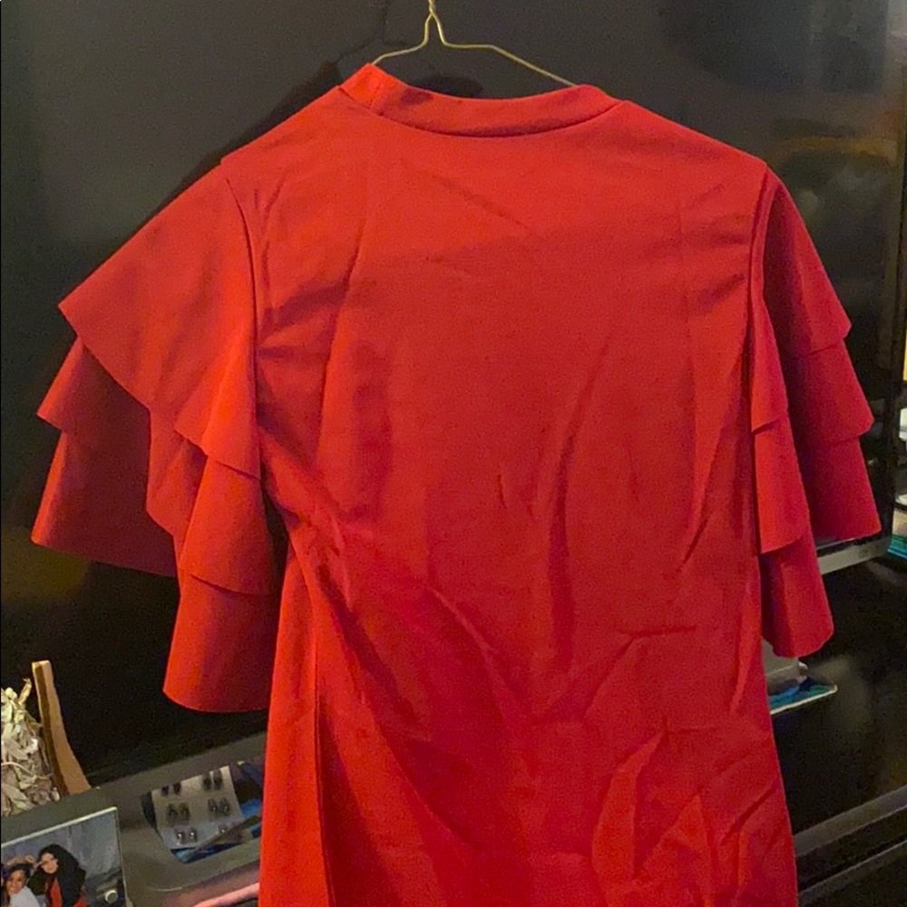 Red dress
